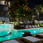bali resort landscape